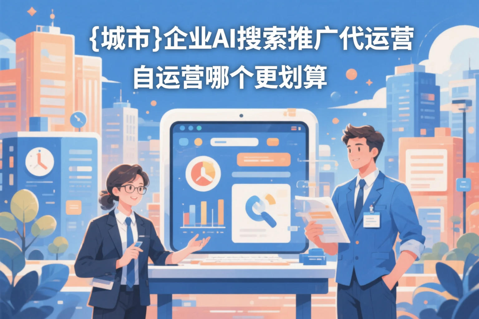 重庆企业AI搜索推广代运营和自运营哪个更划算