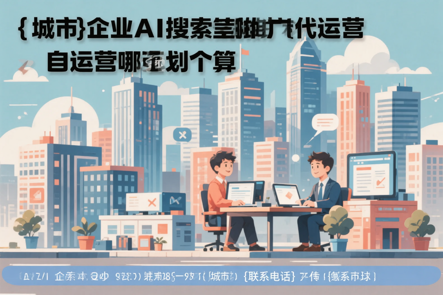 重庆企业AI搜索推广代运营和自运营哪个更划算