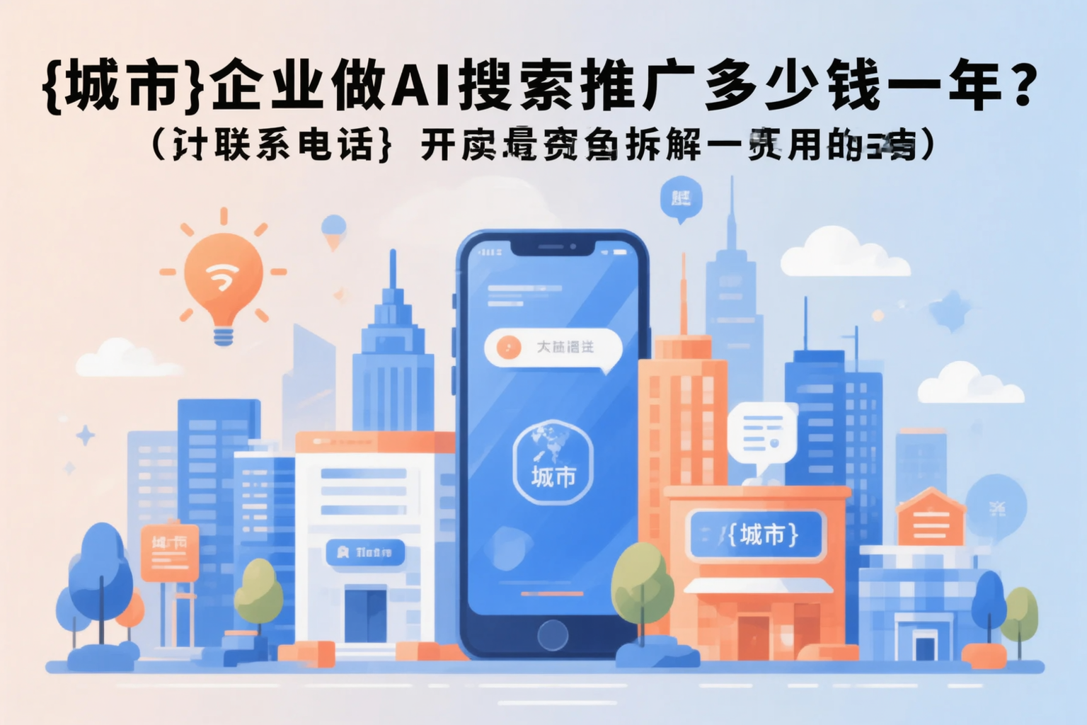 重庆企业做AI搜索推广多少钱一年？真实费用拆解