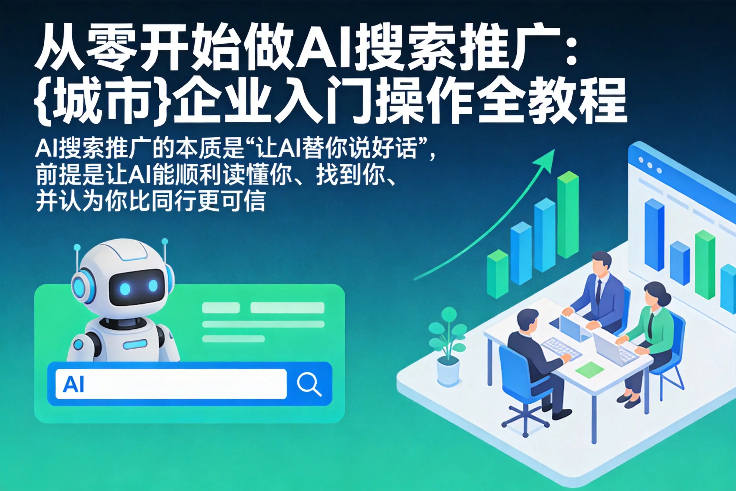 从零开始做AI搜索推广:重庆企业入门操作全教程
