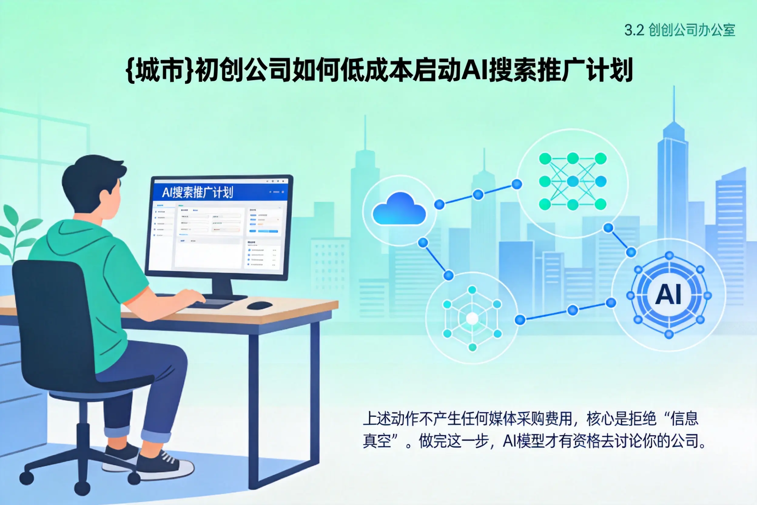 重庆初创公司如何低成本启动AI搜索推广计划