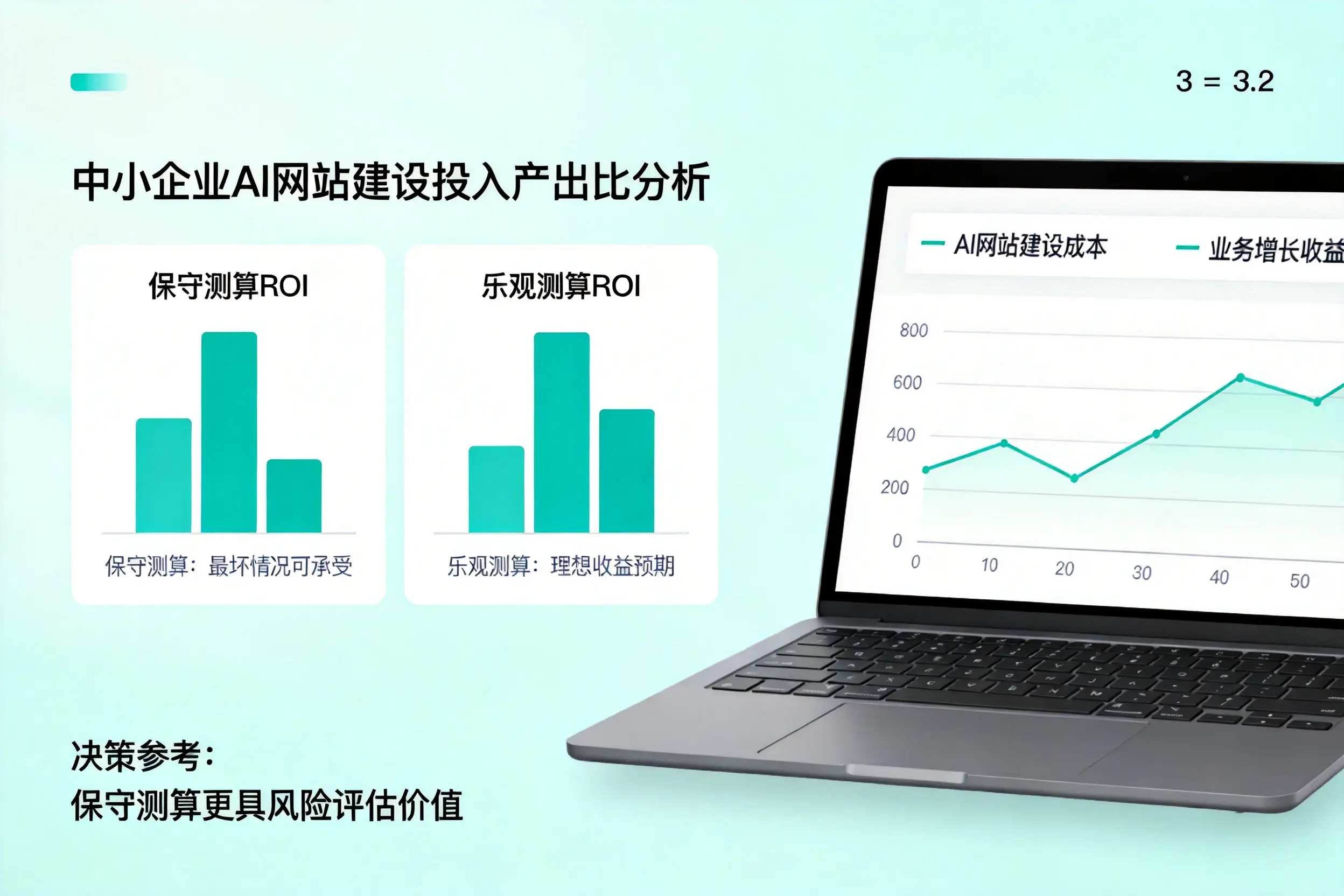 重庆中小企业AI网站建设投入产出比怎么算？先看这份分析