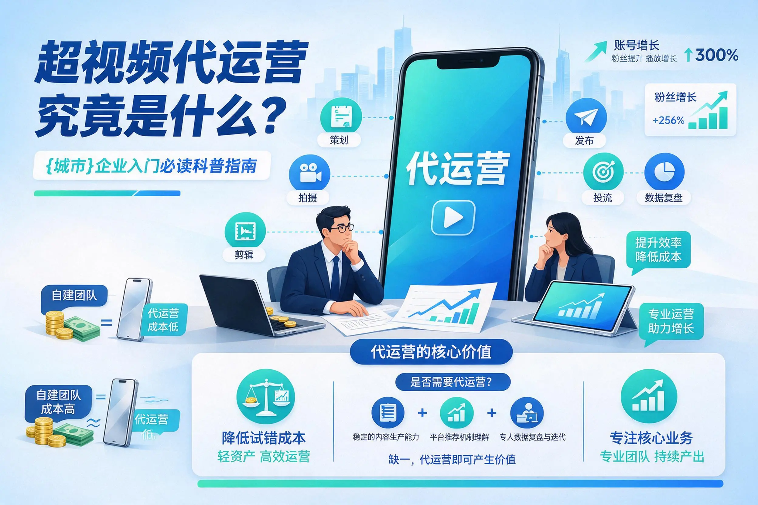 短视频代运营究竟是什么？重庆企业入门必读科普指南