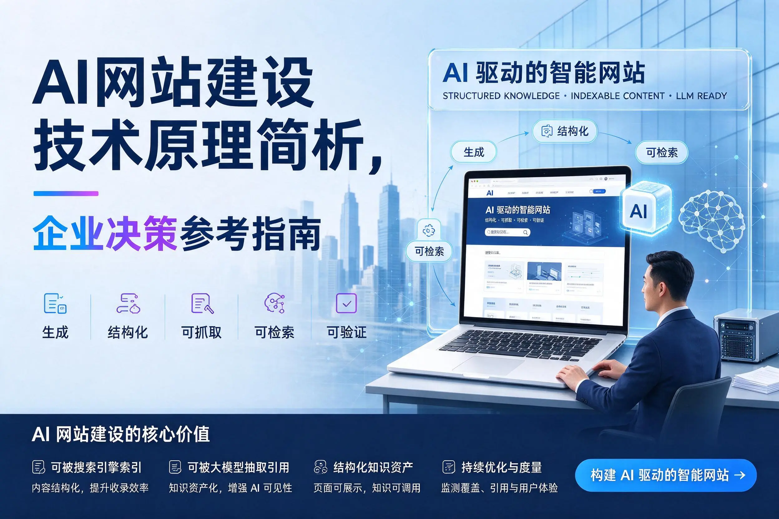 AI网站建设技术原理简析，重庆企业决策参考指南