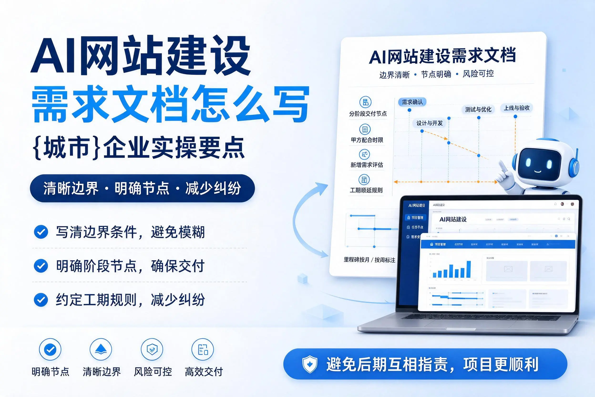 AI网站建设需求文档怎么写，重庆企业实操要点