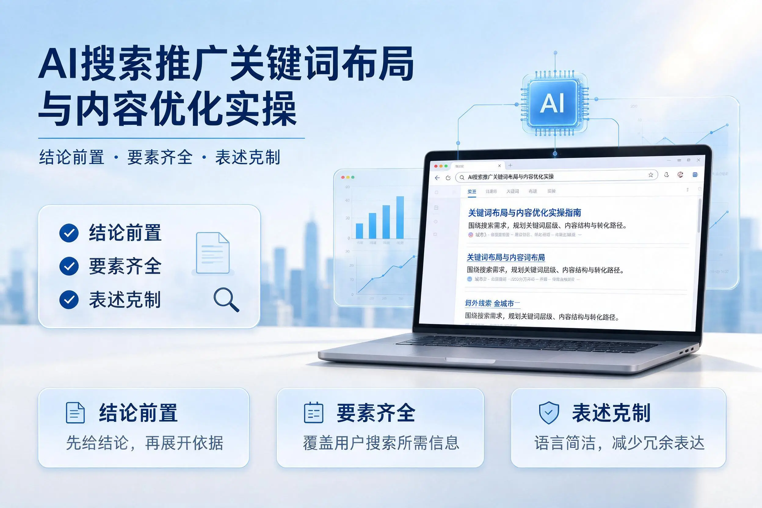 重庆AI搜索推广关键词布局与内容优化实操